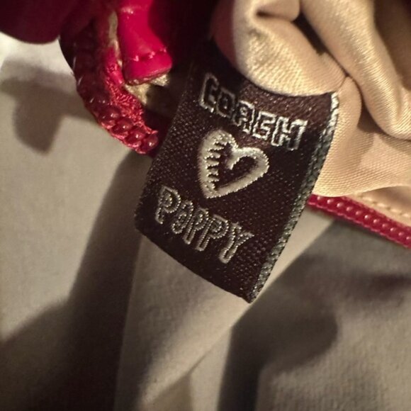 COACH Poppy Mini Willis Quilted Patent Leather Bag Crossbody Shoulder Turnlock - Picture 10 of 16